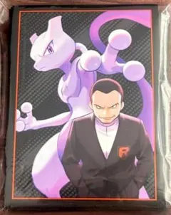 【新品・匿名】海外限定 サカキ & ミュウツー デッキシールド スリーブ 65枚