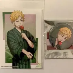 東京卍リベンジャーズ☆トレーディング缶バッチ ブロマイド セット 花垣 武道☆