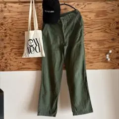 ヴィンテージ 軍ベイカーパンツcotton100% / used アメリカ古着