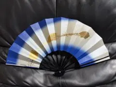 扇子 29cm 金縁波 金青海波 パール 舞扇子 舞踊 大衆演劇 着物 和装