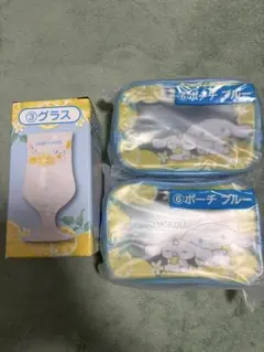 サンリオ シナモロール くじ ポーチ グラス