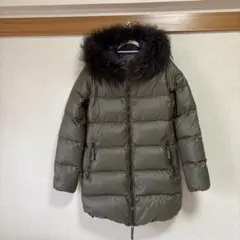 DUVETICA ダウンジャケット サイズ42 オリーブグリーン