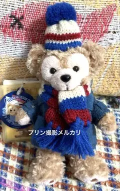 ディズニーシー購入★ダッフルコート　ダッフィ★マフラー、ニット帽