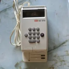 ジャンク品)MAX 電子チェックライター EC-2000 本体 - メルカリ