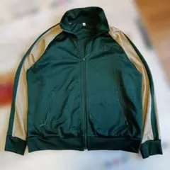 OLD UNIQLO ユニクロ トラックジャケット ジャージ ダークグリーン