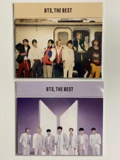 BTS THE BEST ポストカードセットorange purple セット