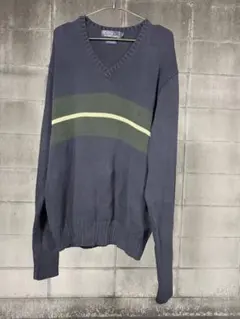 ポロ　ラルフローレン　Vネック ニット
