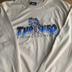 【THRASHER】 スラッシャー ロングスリーブカットソー ロンT ベージュのサムネイル