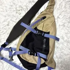 希少 パタゴニア ワンショルダーバッグ y2k スリングショルダーバッグ 00s