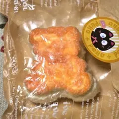 くま 粉付き クッキー パン スクイーズ