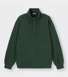 GU ヘビーウェイトスウェットハーフジッププルオーバー(長袖)