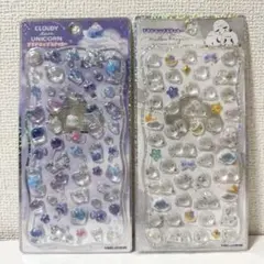 正規品　シマエナガ　ユニコーン　プチドロップステッカー　プチドロ　2種類セット