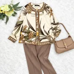 ESCADA Bozena Heritage Printブレザー M - メルカリ