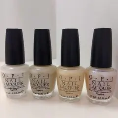 送料無料・匿名配送 OPI ネイルラッカー 4本セット