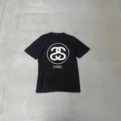 00s Stussy プリント　シャネルロゴ 半袖　tシャツ　カットソー　メンズ