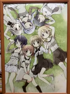 非売品】ひだまりスケッチ ゆの 蒼樹うめ 描き下ろし B2 サイズ 