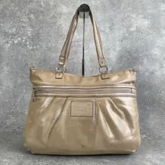 COACH コーチ ハンドバッグ ショルダーバッグ Y2K デニム レザー 