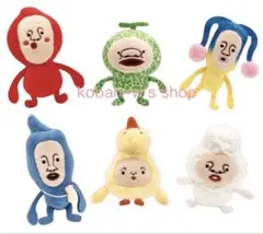 全６種 コンプリート こびとづかんのぬいぐるみ３ ガチャ ぬいぐるみ Ｅ