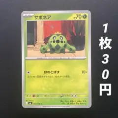 【残8枚】サボネア はねとばす ストームエメラルダのサムネイル