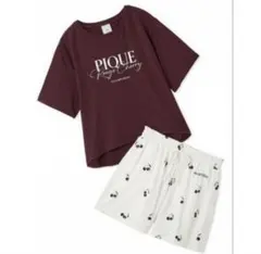 新品 ジェラートピケ ルージュチェリー セットアップ