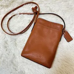 【美品】coach ハドソン フォーンランヤード ショルダーバッグ サコッシュ