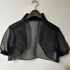 22OCTOBRE♡シースルー　ボレロ　ブラックのサムネイル
