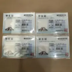 僕のヒーローアカデミア 一番くじ H賞 学生証 葉隠透