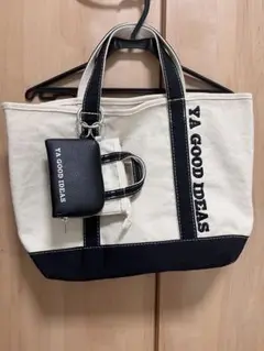 YA GOOD IDEAS BIG＆MINI TOTE M ブラック
