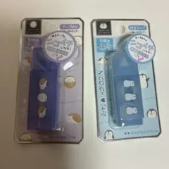ニコイチ 修正テープ テープのり 2個セット ハリネズミ ペンギンのサムネイル