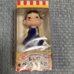不二家 ミルキー発売75周年 한정품 레트로 ペコちゃん人形 미개봉 商品
