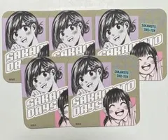 坂本葵　坂本花　アートコースター　サカモトデイズ　アトコ　カード　ブロマイド
