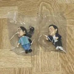ダイアン ガチャ　ガチャガチャ　津田　岸大介　2個セット　キーホルダー