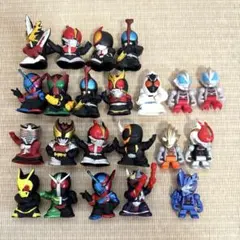 ウルトラマン 仮面ライダー 指人形 他 100個 まとめ売り 買取】指人形 まとめ デジモン ウルトラマン 仮面ライダー