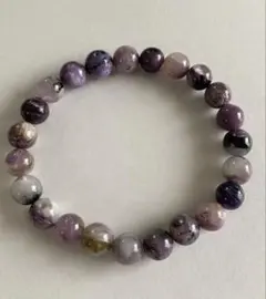 ◎天然石☆チャロアイト『7.9mm〜8.6mm(23玉)』ブレスレット