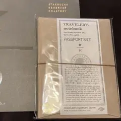 スターバックス ロースタリー トラベラーズノート パスポートサイズ キャメル