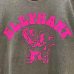 United Sports ELEPHANT Tシャツ オリーブグリーンのサムネイル