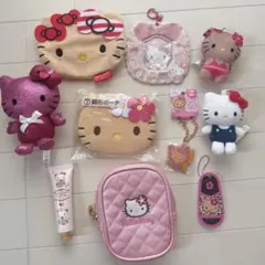 サンリオ　キティ　まとめ売り　キーホルダー　ポーチ　マスコット