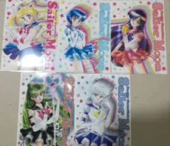 美少女戦士セーラームーン クリアファイル 全５種 ファミマ コンプリート