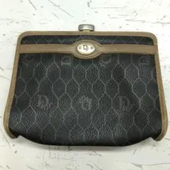 レトロ オールド古着小物 Christian Dior ロゴモノグラム 小銭入れ
