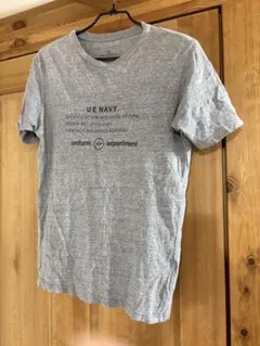uniform experiment Tシャツ グレー 2のサムネイル