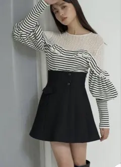 snidel スナイデル プリーツスカショーパン 0サイズ