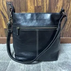 COACH コーチ ハリソンイーストウエストサッチェル 70189 黒レザー
