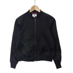 ユニクロ×INES ジャンパー　ブルゾン　レディース　ブラック　MA-1