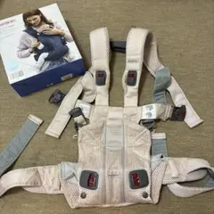 BABYBJÖRN 抱っこ紐 ワンカイエアー　メッシュ　パーリーピンク