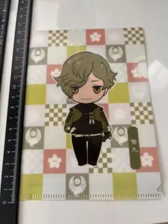 刀剣乱舞 鶯丸 クリアファイル ぽてだん！ セブンイレブン限定