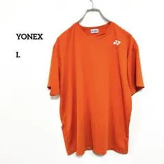 YONEX オレンジ ユニフォームTシャツ Lサイズメンズe336