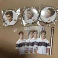 テニミュ 不二裕太 缶バッジ クリアカード