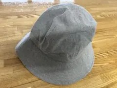 【バケットハット】グレー 無地 シンプル カジュアル