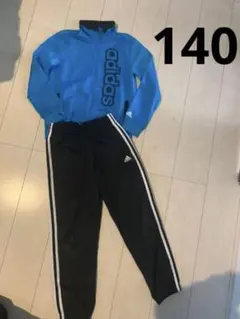 adidas アディダス　 ジャージ　上下　140センチ　セットアップ