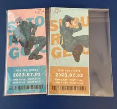 呪術廻戦　じゅじゅフェス2023 チケット風カード　五条悟　夏油傑